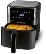 GOURMETmaxx Hei&szlig;luftfritteuse GOURMETmaxx Hei&szlig;luft-Fritteuse 1600W schwarz Digital