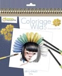 CLAIREFONTAINE Malvorlage Clairefontaine Ausmalbuch Wild 5
