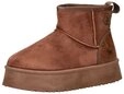 Mustang Shoes Mustang Shoes Stiefelette Veloursleder/Textil Stiefelette braun 38 EU