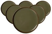Ritzenhoff & Breker Fr&uuml;hst&uuml;cksteller Malaga Dessertteller &oslash; 22 cm 6er Set,...