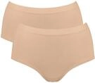 High-Waist-Slip SLOGGI "GO Sense", Damen, Gr. S, braun (peanut butter), Single