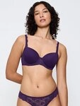 Triumph T-Shirt-BH Amourette Stretch-Spitze, glatte Cups, atmungsaktiv, leicht,