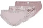 sloggi Minislip GO Crush (3er Pack) dehnbare Spitzendetails, Cotton-Mix bunt M