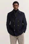 bugatti Cabanjacke Rainseries wasserfest mit Westen-Einsatz und Reverskragen