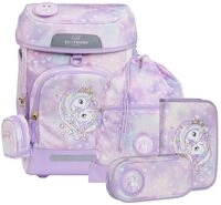 Beckmann Norway Schulrucksack Beckmann Schulranzen Plus Air Set 6tlg. Unicorn