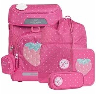 Beckmann Norway Schulrucksack Beckmann Schulranzen Plus Air Set 6tlg....