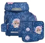 Beckmann Norway Schulrucksack Beckmann Schulranzen Plus Air Set 6tlg. Cheeta...