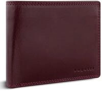 bugatti Geldb&ouml;rse Wallet With Flap 8CC, aus echtem B&uuml;ffelleder mit RFID-Blocker