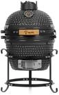 BBQ-Toro Keramikgrill Kamado Holzkohlegrill &Oslash; 32 cm "HAIIRO" mit Grillrost und