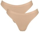 sloggi Tanga GO Sense (2er Pack) Modalmix, nahtlos, flacher Saum, elastisch, weich