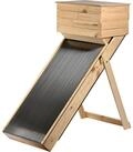 dobar D&ouml;rrautomat Solar-Trockner aus Holz, 4 Etagen, zum Trocknen von Kr&auml;utern,