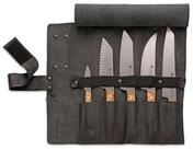 F. DICK Messertasche F.Dick Leder-Rolltasche VIVUM, 5-teilig, schwarz, 83668000-01
