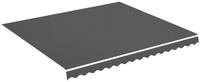 vidaXL Markise Markisenbespannung Anthrazit 4x3,5 m