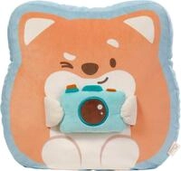 Nici Kuscheltier mymochi, Hund Hiro mit Kamera 35x33x12cm