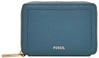 Fossil Kartenetui Zip Around Card Case RFID, aus echtem Leder mit RFID-Blocker...