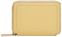 Fossil Kartenetui Zip Around Card Case RFID, aus echtem Leder mit RFID-Blocker Schutz
