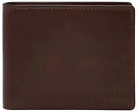Fossil Kartenetui RFID Bifold, aus echtem Leder mit RFID-Blocker Schutz