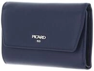 Picard Geldb&ouml;rse Flap Wallet, aus echtem Rindsleder