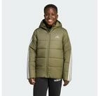adidas Sportswear Hybridjacke ESSENTIALS 3-STREIFEN GEF&Uuml;TTERTE KINDERJACKE...
