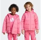 adidas Sportswear Winterjacke ESSENTIALS 3-STREIFEN GEF&Uuml;TTERTE f&uuml;r Kinder, mit