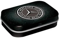 Nostalgic-Art Pillendose Pillendose - Mercedes-Benz - Mercedes-Benz Logo Black