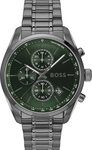 BOSS Quarzuhr GRAND PRIX 44 1514228, Quarzuhr, Armbanduhr, Herrenuhr,