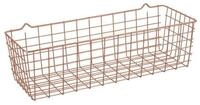 Metaltex Allzweckkorb Ablagekorb Metall h&auml;ngend 33x12x9 cm