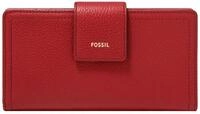 Fossil Geldb&ouml;rse RFID Tab Clutch, aus echtem Rindsleder mit RFID-Blocker Schutz