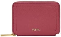 Fossil Kartenetui Zip Around Card Case RFID, aus echtem Leder mit RFID-Blocker Schutz