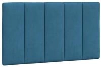 vidaXL Kopfteil, Bett Kopfteil-Kissen Blau 80 cm Samt
