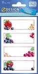 Avery Zweckform Etikett 59550 Z-Design Marmeladen Etiketten Erdbeeren...