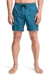 Boardshorts BILLABONG "All Day Layback 16", Herren, Gr. L, blau (real teal),