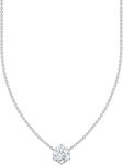THOMAS SABO Kette mit Anh&auml;nger Zirkonia-Anh&auml;nger, mit Zirkonia (synth)