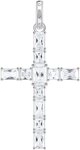 THOMAS SABO Kettenanh&auml;nger Schmuck Silber 925 Anh&auml;nger Kreuz, mit Zirkonia...