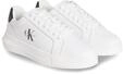 Sneaker CALVIN KLEIN JEANS "CHUNKY CUPSOLE MONO LTH", Herren, Gr. 40, schwarz-wei&szlig;