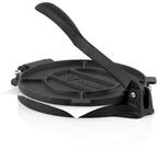 BBQ-Toro Tortillaform Gusseisen Tortilla Presse &Oslash; 20 cm, f&uuml;r hausgemachte Tortilla
