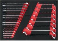 KS Tools Werkzeugwagen, (24-tlg), Schl&uuml;ssel-Satz, 24-teilig in 1/1 Systemeinlage