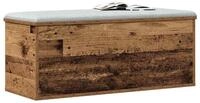 vidaXL Aufbewahrungsbox, Aufbewahrungsbox Altholz 90 x 35 x 35 cm Holzwerkstoff