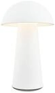 Briloner Leuchten Tischleuchte LED Tischlampe Akku Schreibtisch Wohnzimmer, LED fest