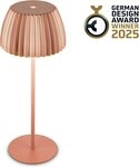 Briloner Leuchten LED Tischleuchte Akku LED Tischleuchte, LED fest integriert