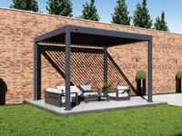 Paragon Pavillon Grand Tuscan 1012, BxTxH: 370x310x256 cm, inkl. Lamellendach