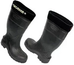 Lemigo Sicherheitsschuhe Gummistiefel Winterstiefel Gef&uuml;ttert Winterschuhe