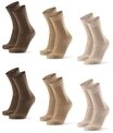 DANISH ENDURANCE Basicsocken Bamboo Business (6-Paar) Ultraweich, Unisex, halten die