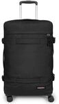 Eastpak Reisetasche Transit R 4 XL + - 4-Rollen-Trolley 83,5 cm (black) schwarz