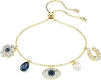 Swarovski Armband Armkette Symbolica Gl&uuml;cksklee Magisches Auge Hufeisen, mit
