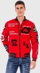 Cipo & Baxx Outdoorjacke Jacke mit coolen Stickereien