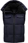 Amaci&Sons Steppweste NAMPA Winterweste Herren Outdoor Winter Weste Jacke mit Kapuze