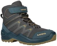 Lowa Lowa Maddox Warm Gtx Mid Jr Synthetik Klettstiefel Winter Junge blau