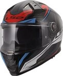 LS2 Motorradhelm FF811 Vector II Carbon Savage Helm, Notfallsystem-Polsterung