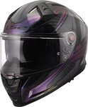 LS2 Motorradhelm FF811 Vector II Carbon Savage Helm, Notfallsystem-Polsterung